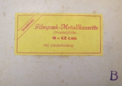 Filmpack-Metallkasette