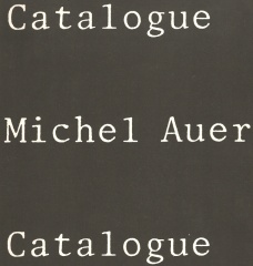 Michael Auer, Katalog 2